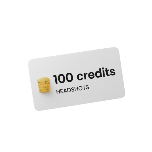 Headshots credit pack (100)
