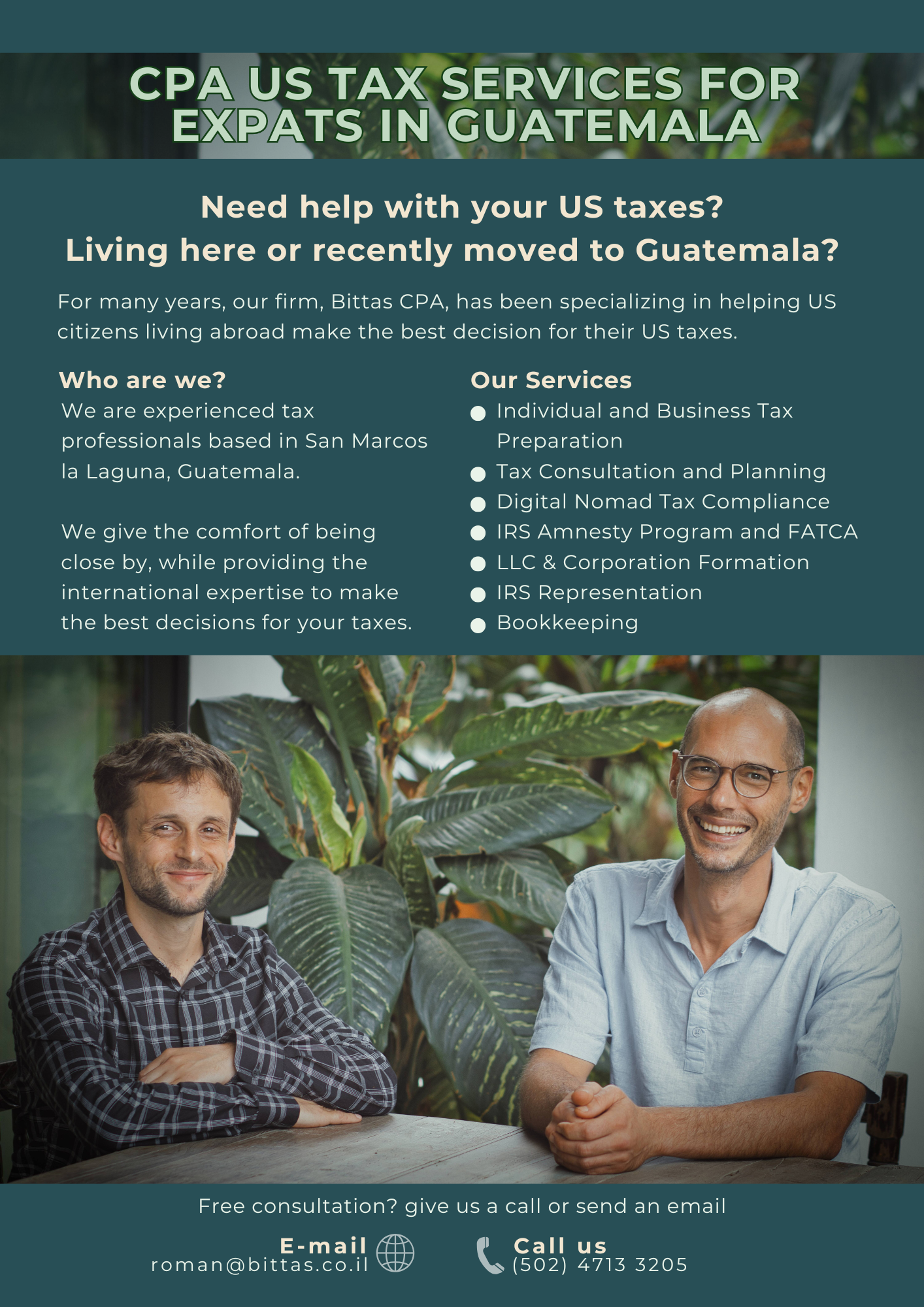 Ontwerp flyer accountants