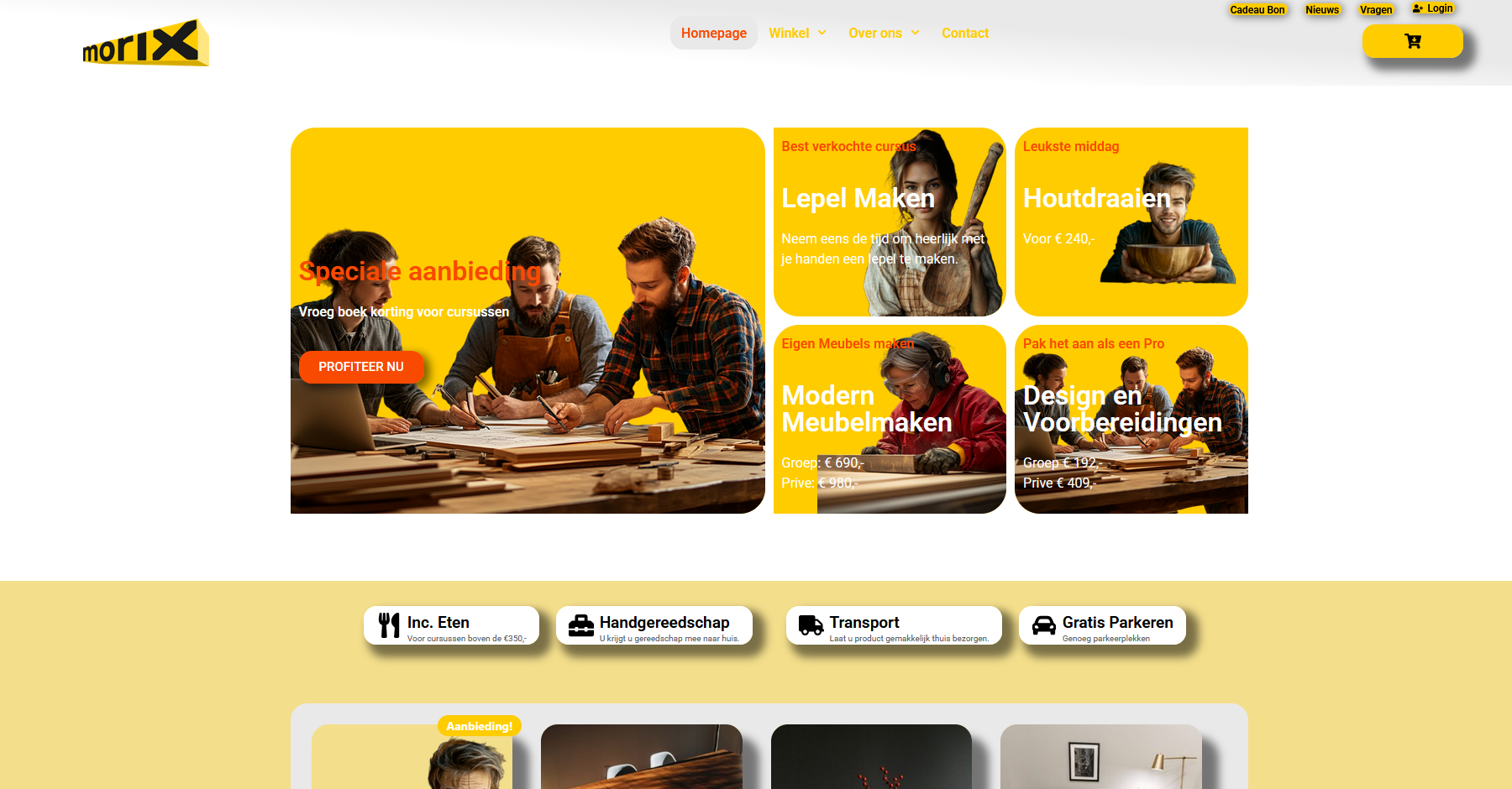 Webwinkel: totaal bouw