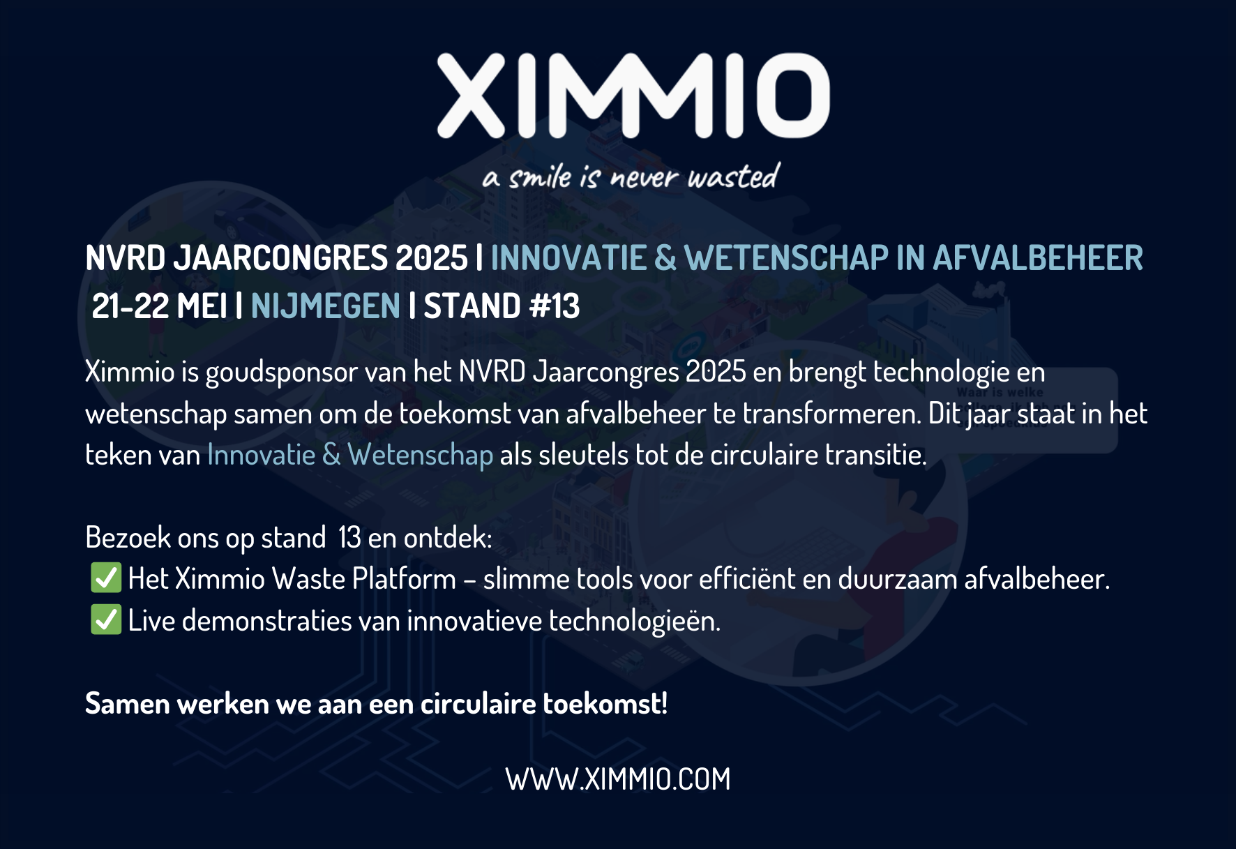 Ontwerp brochure magazine afval